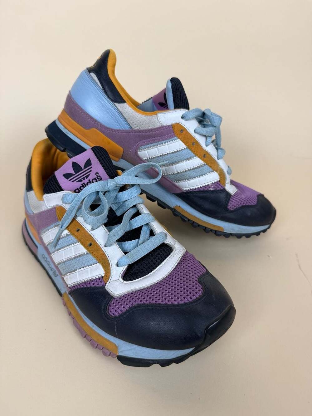 Adidas ZX 600 Multicolor Retro Running Sneakers Men’s 7